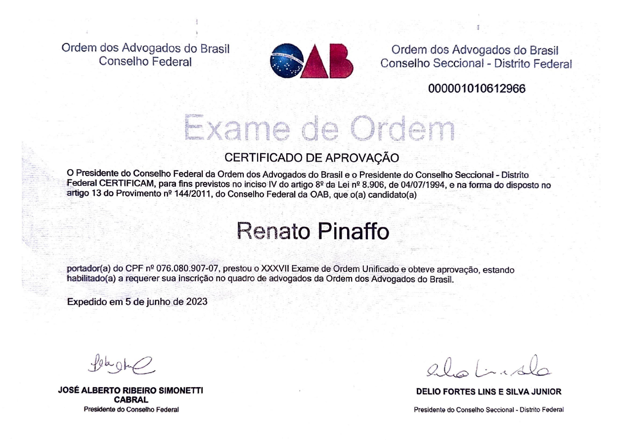 Certificado 2