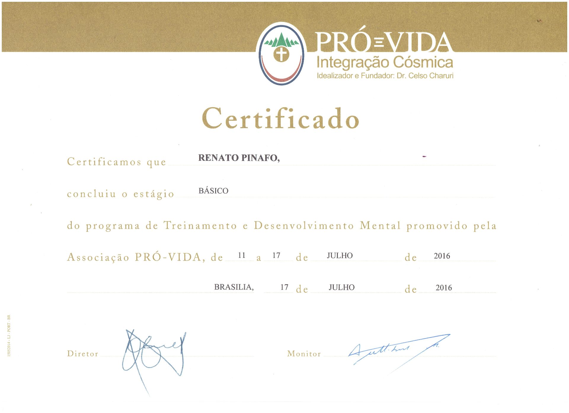 Certificado 18