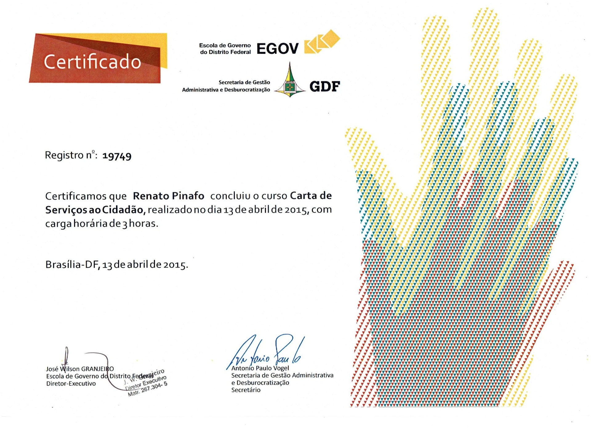 Certificado 29