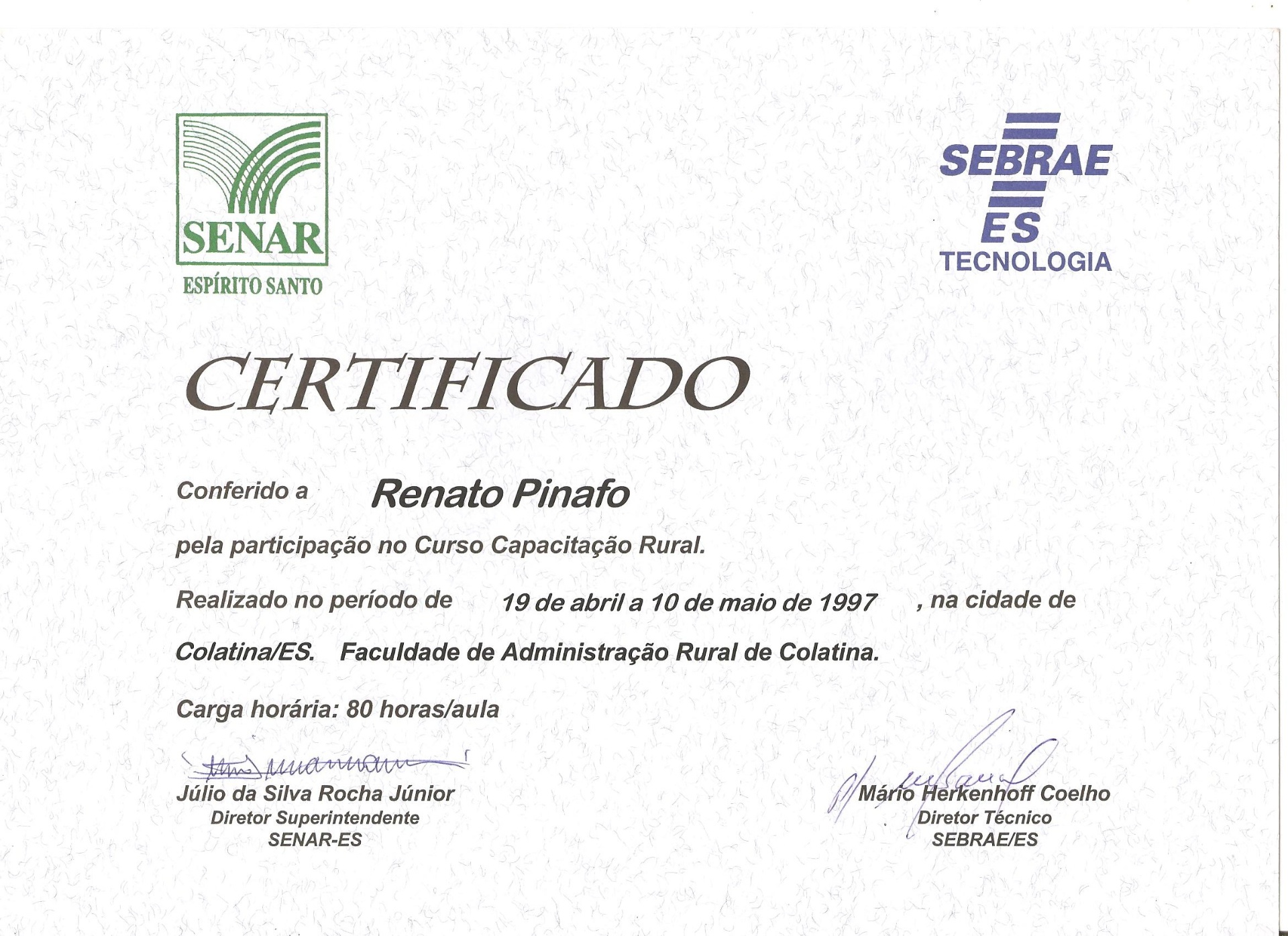 Certificado 30