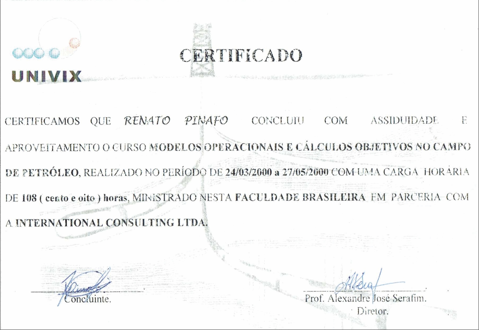 Certificado 34